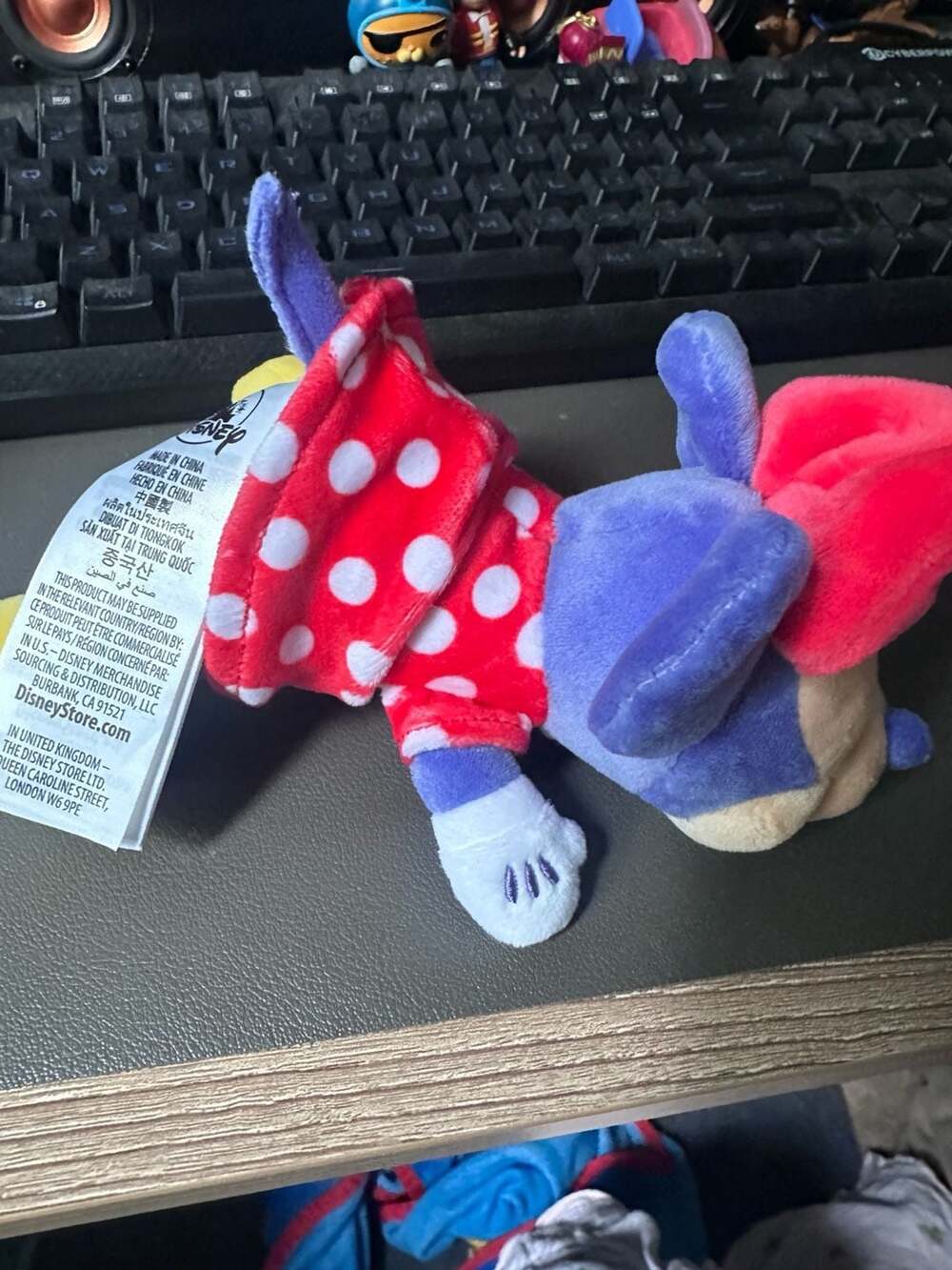 Disney Minnie Mouse Mini Cuddleez 6" Plush - Picture 4 of 4